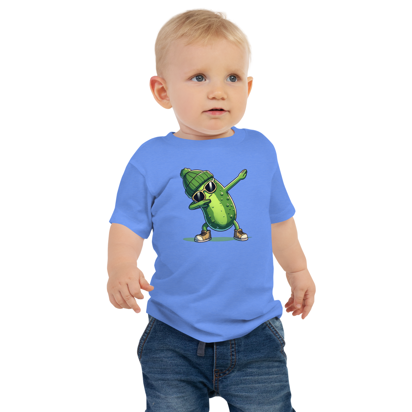 Dabbing Pickle Baby Jersey Tee