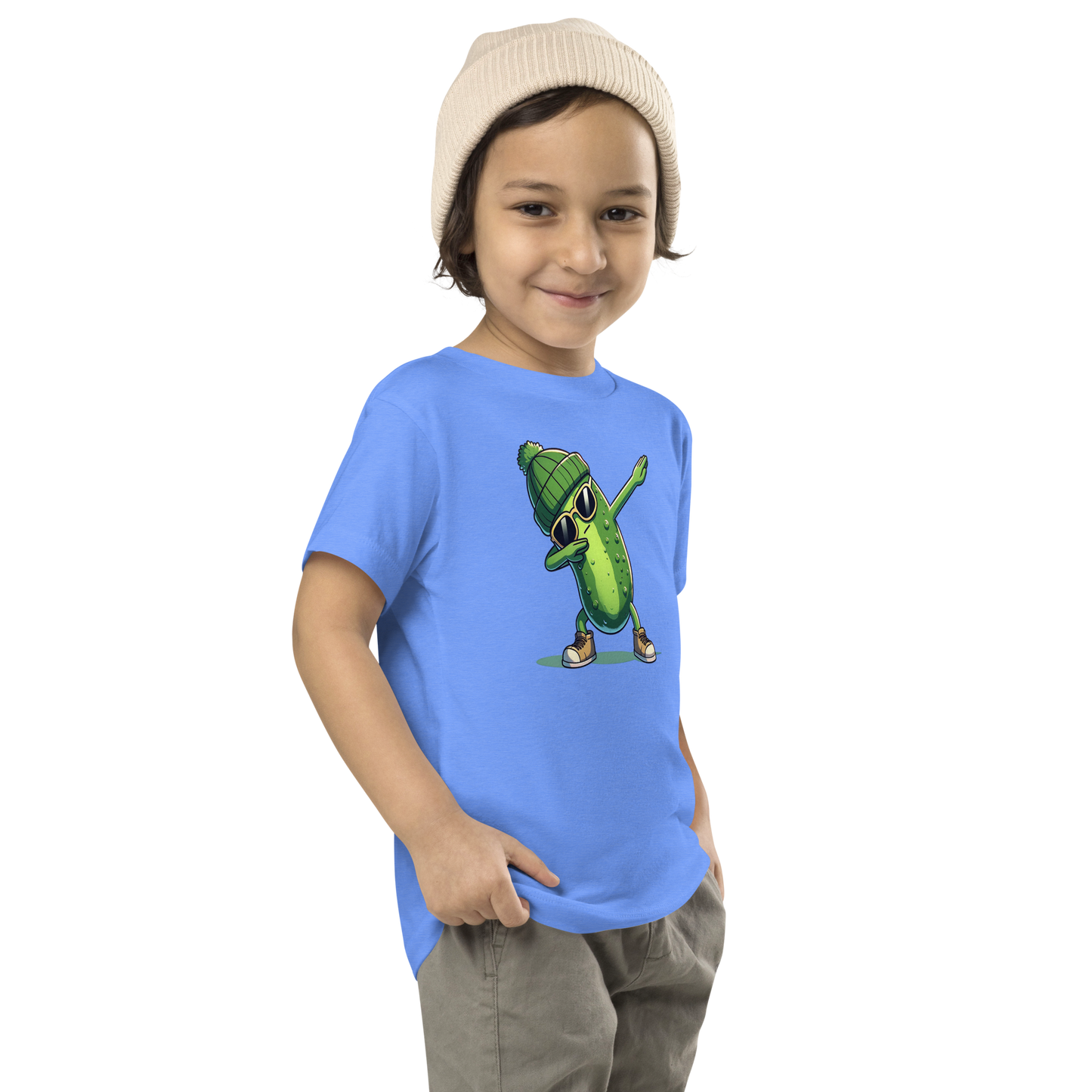 Dabbing Pickle Toddler Unisex Tee