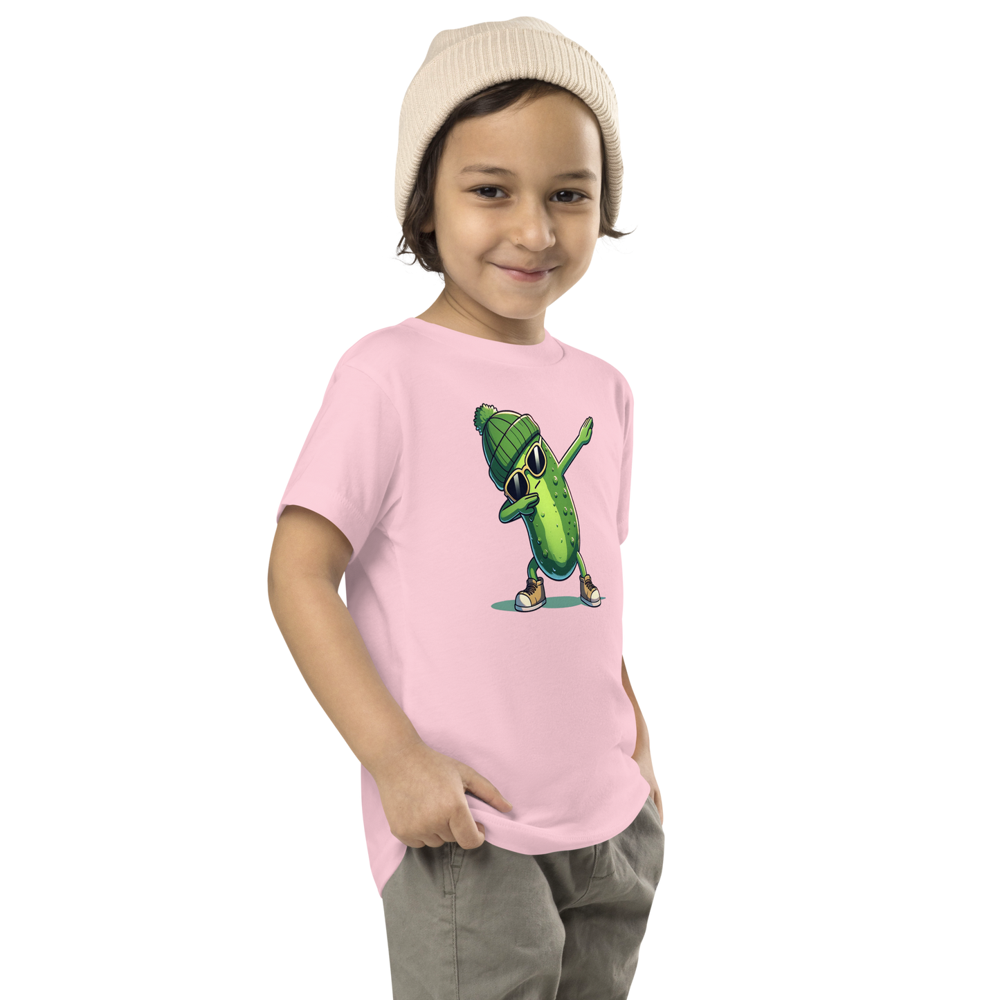 Dabbing Pickle Toddler Unisex Tee