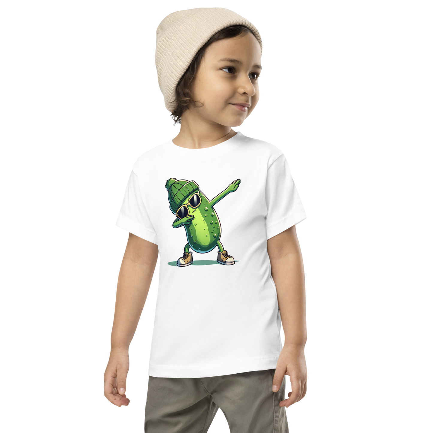 Dabbing Pickle Toddler Unisex Tee