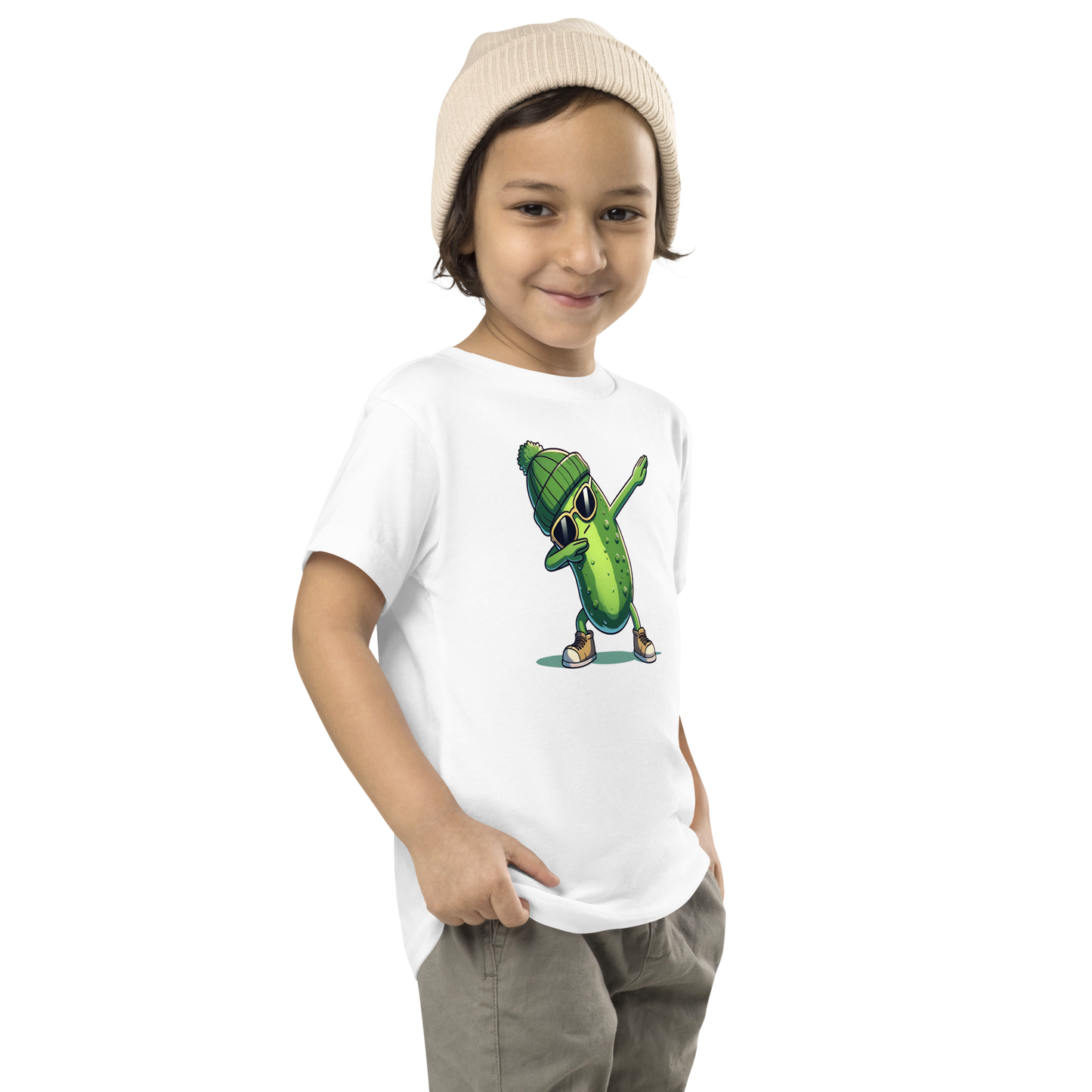 Dabbing Pickle Toddler Unisex Tee
