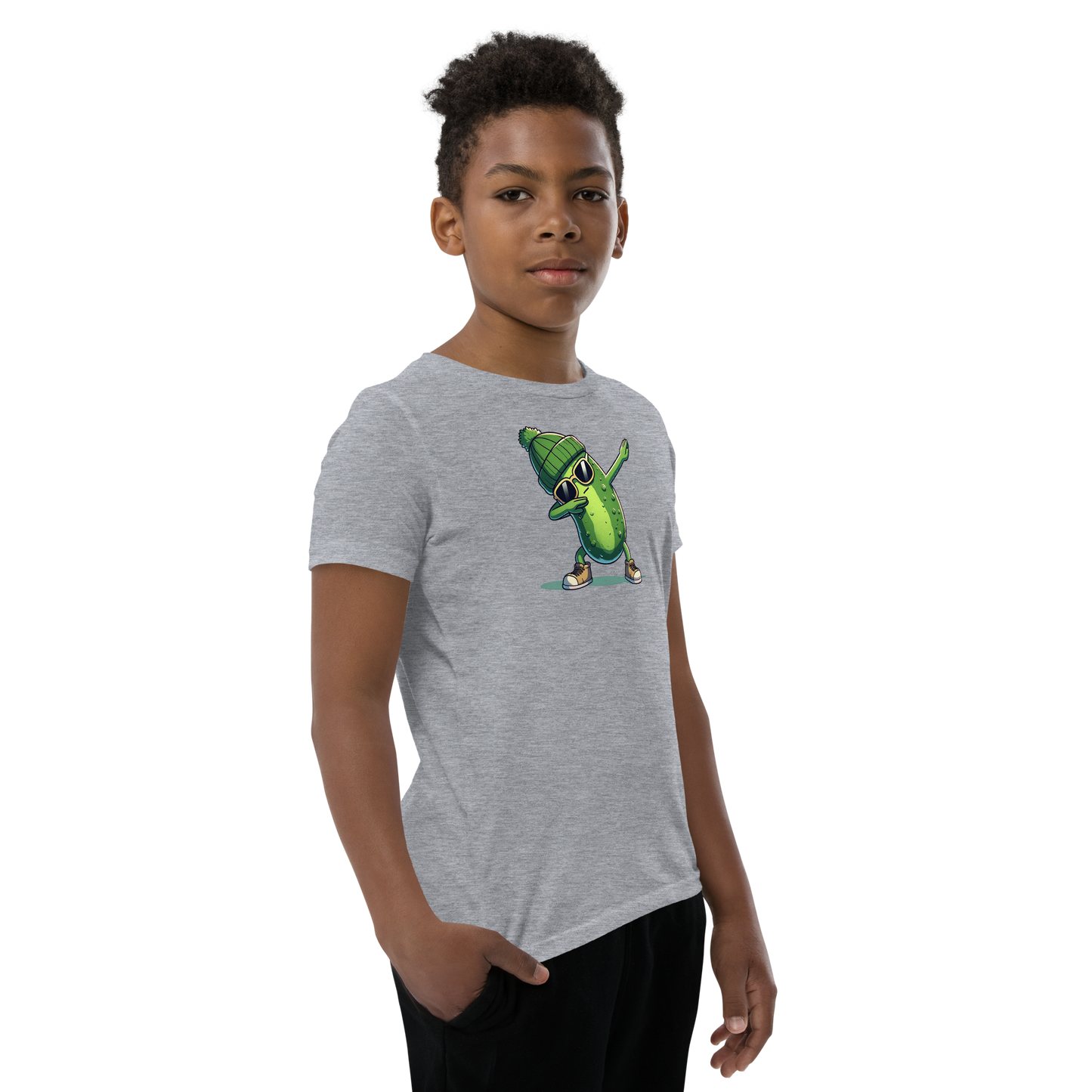 Dabbing Pickle Youth Unisex T-Shirt