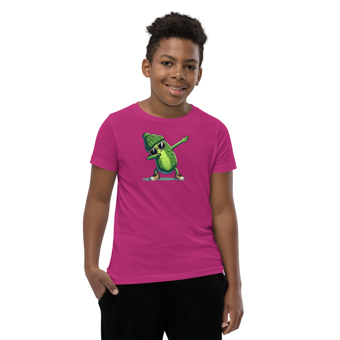 Dabbing Pickle Youth Unisex T-Shirt