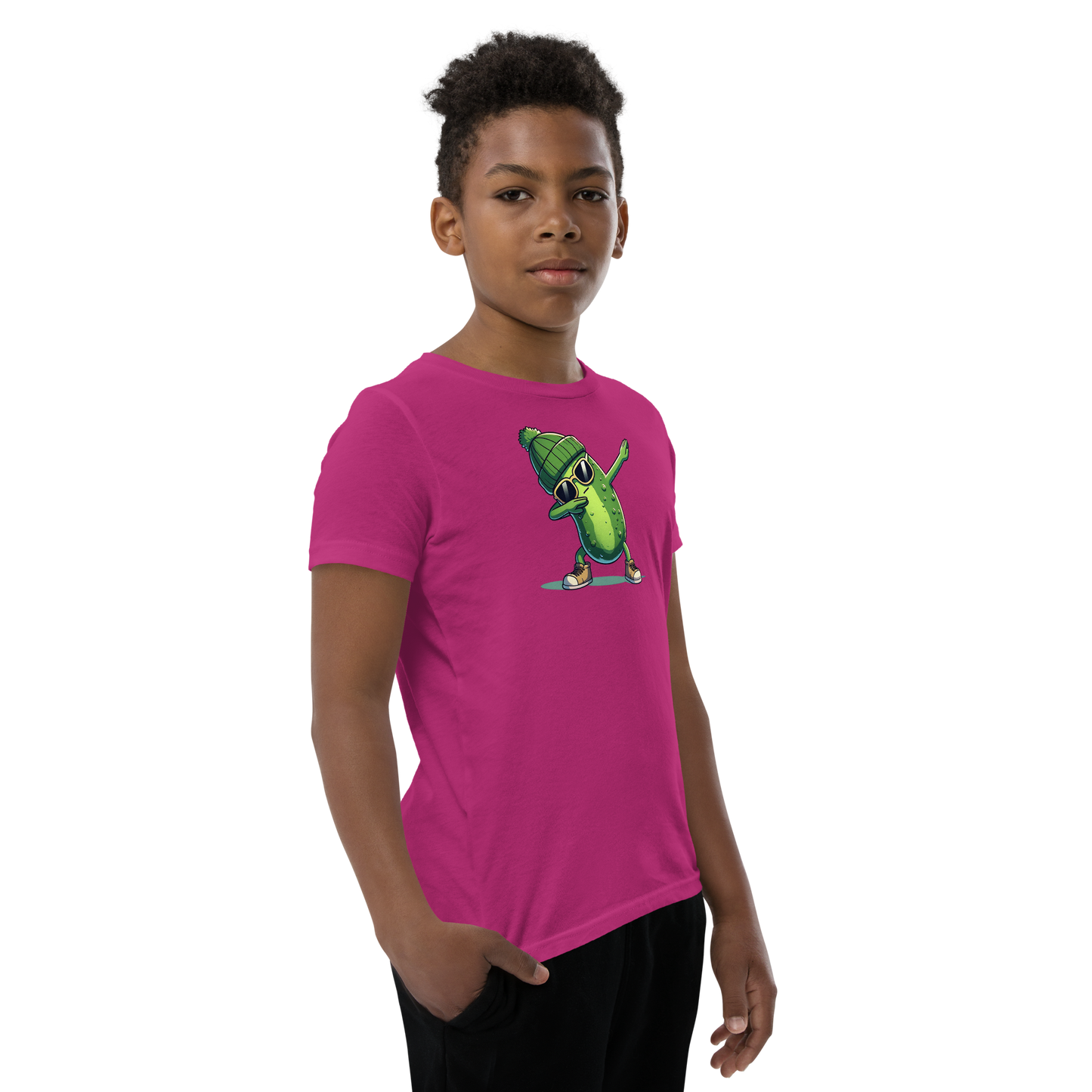Dabbing Pickle Youth Unisex T-Shirt