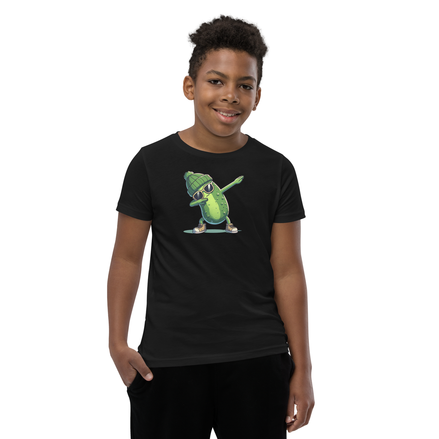 Dabbing Pickle Youth Unisex T-Shirt
