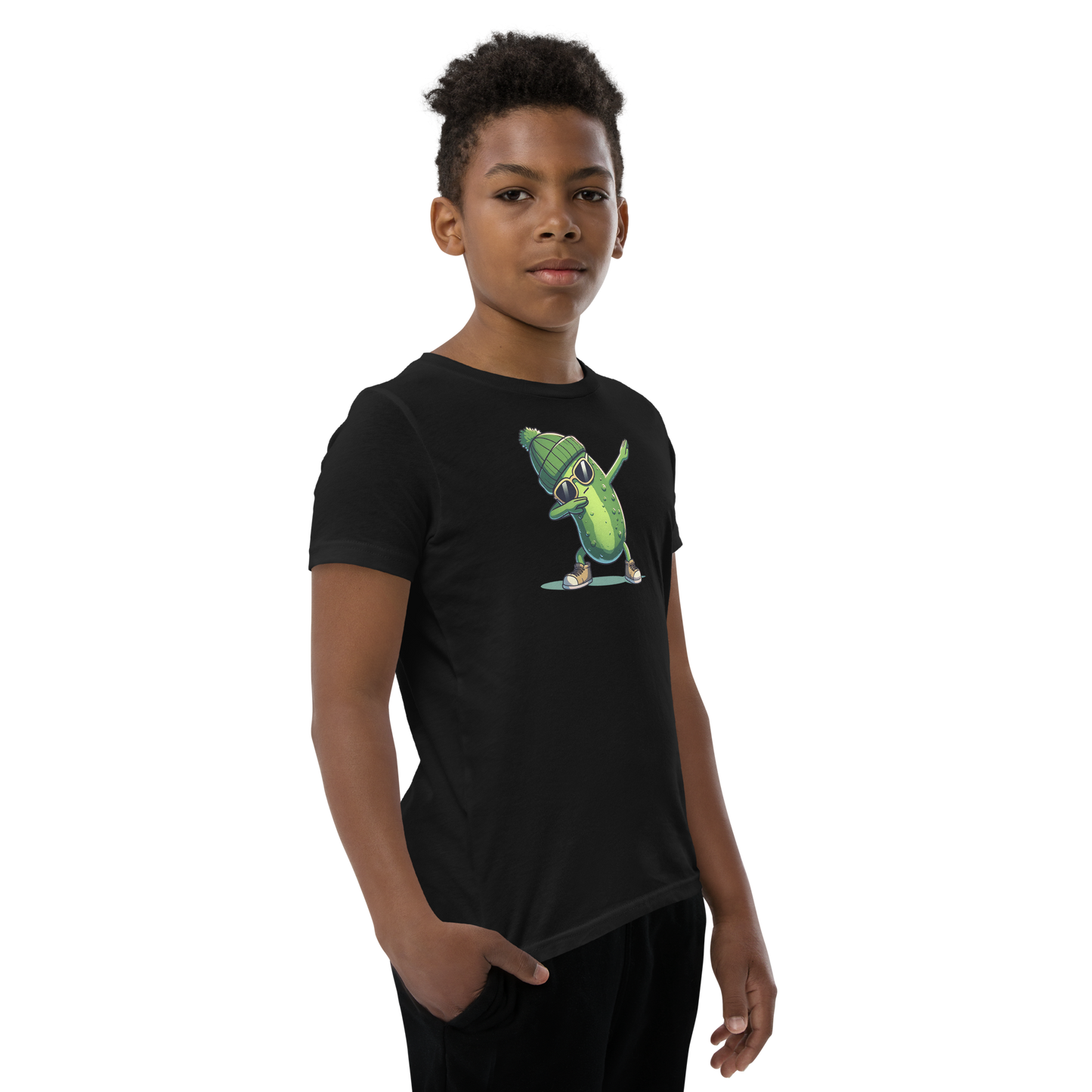 Dabbing Pickle Youth Unisex T-Shirt