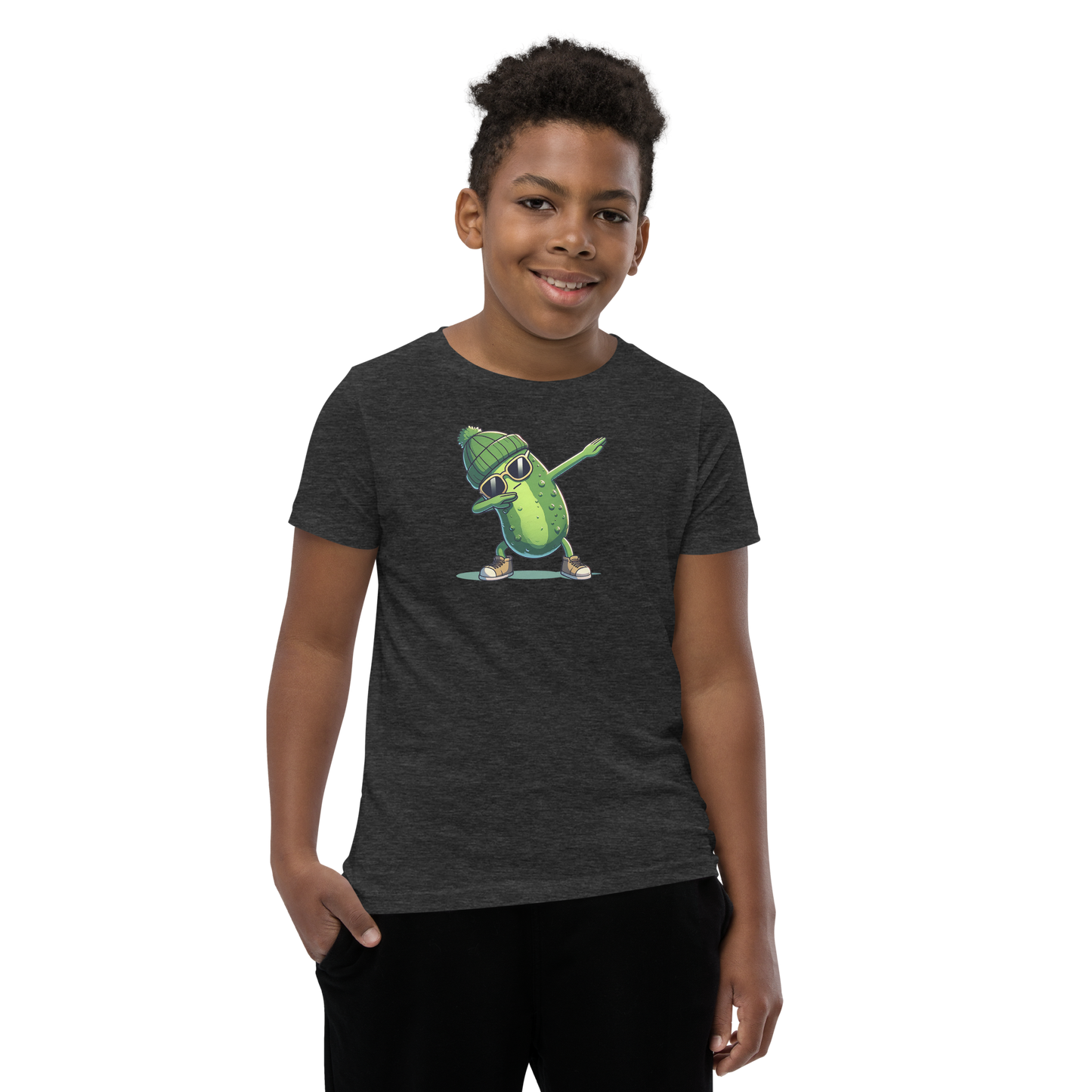 Dabbing Pickle Youth Unisex T-Shirt