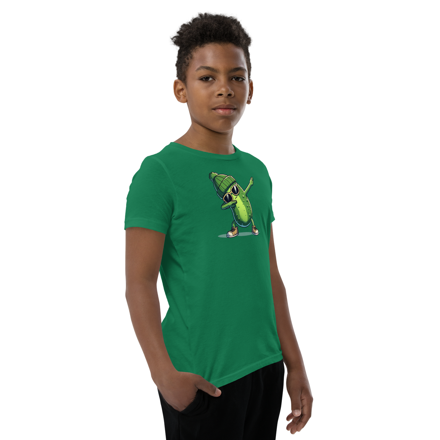 Dabbing Pickle Youth Unisex T-Shirt