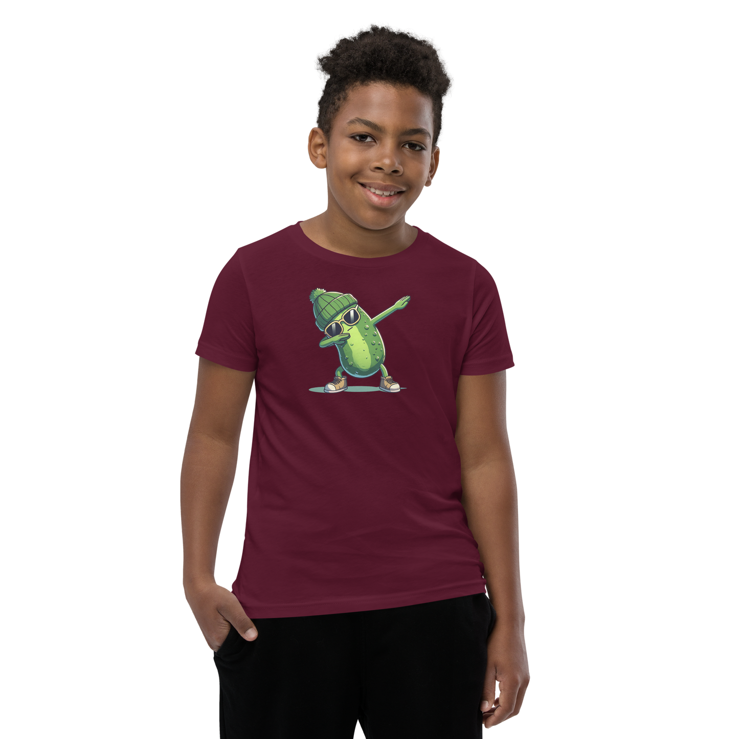 Dabbing Pickle Youth Unisex T-Shirt
