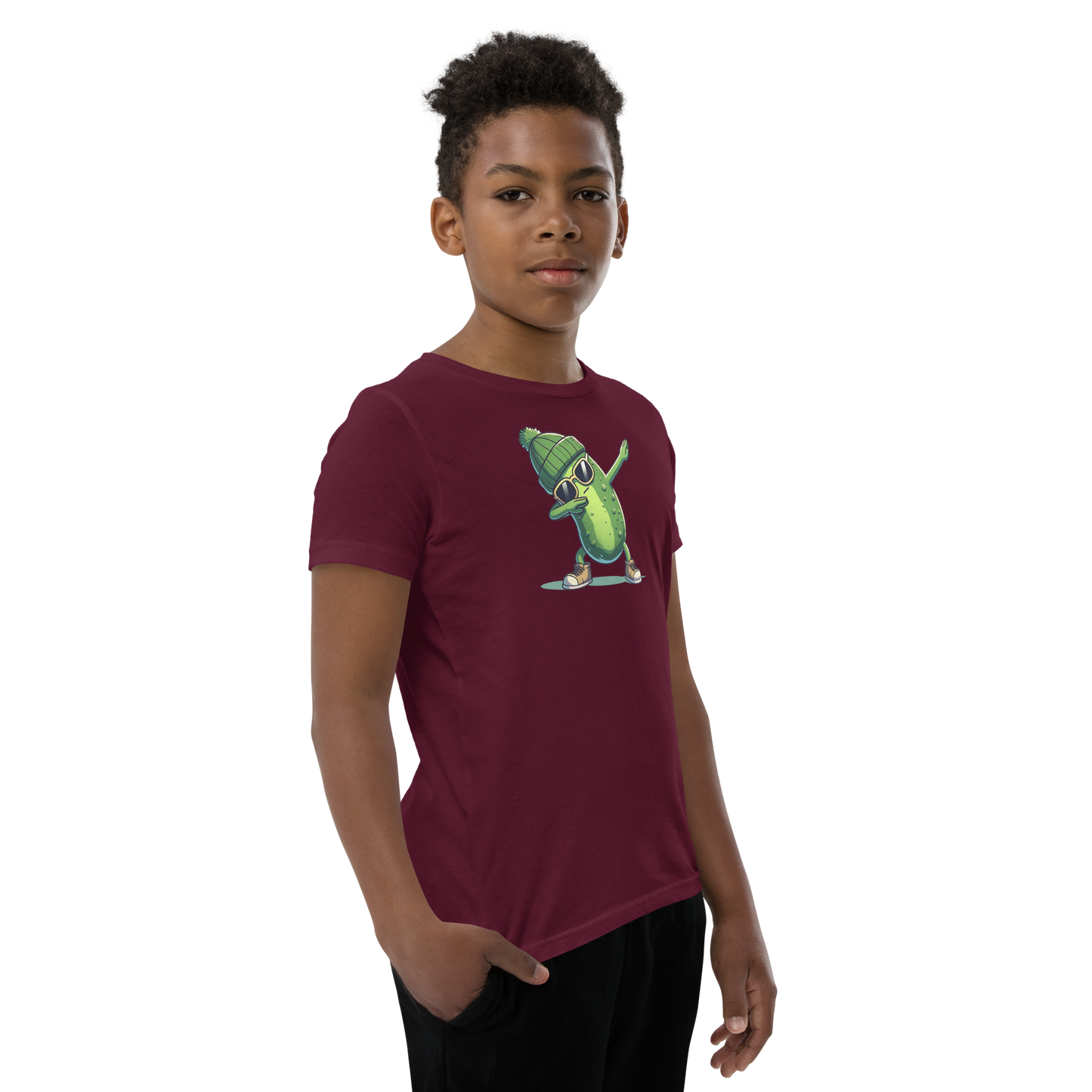 Dabbing Pickle Youth Unisex T-Shirt