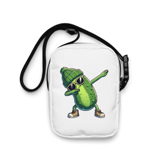 Dabbing Pickle Utility Crossbody Bag