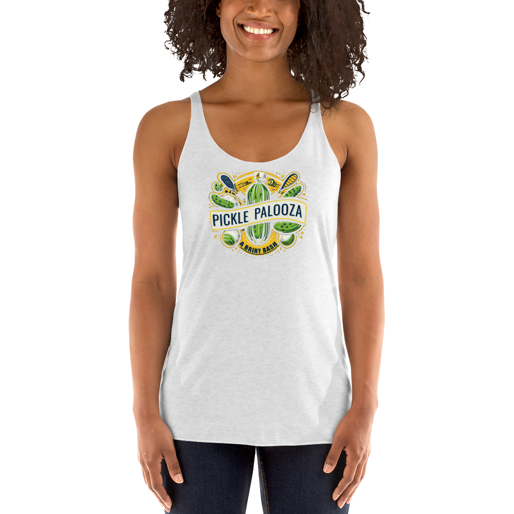 Pickle Palooza Women's Racerback Tank