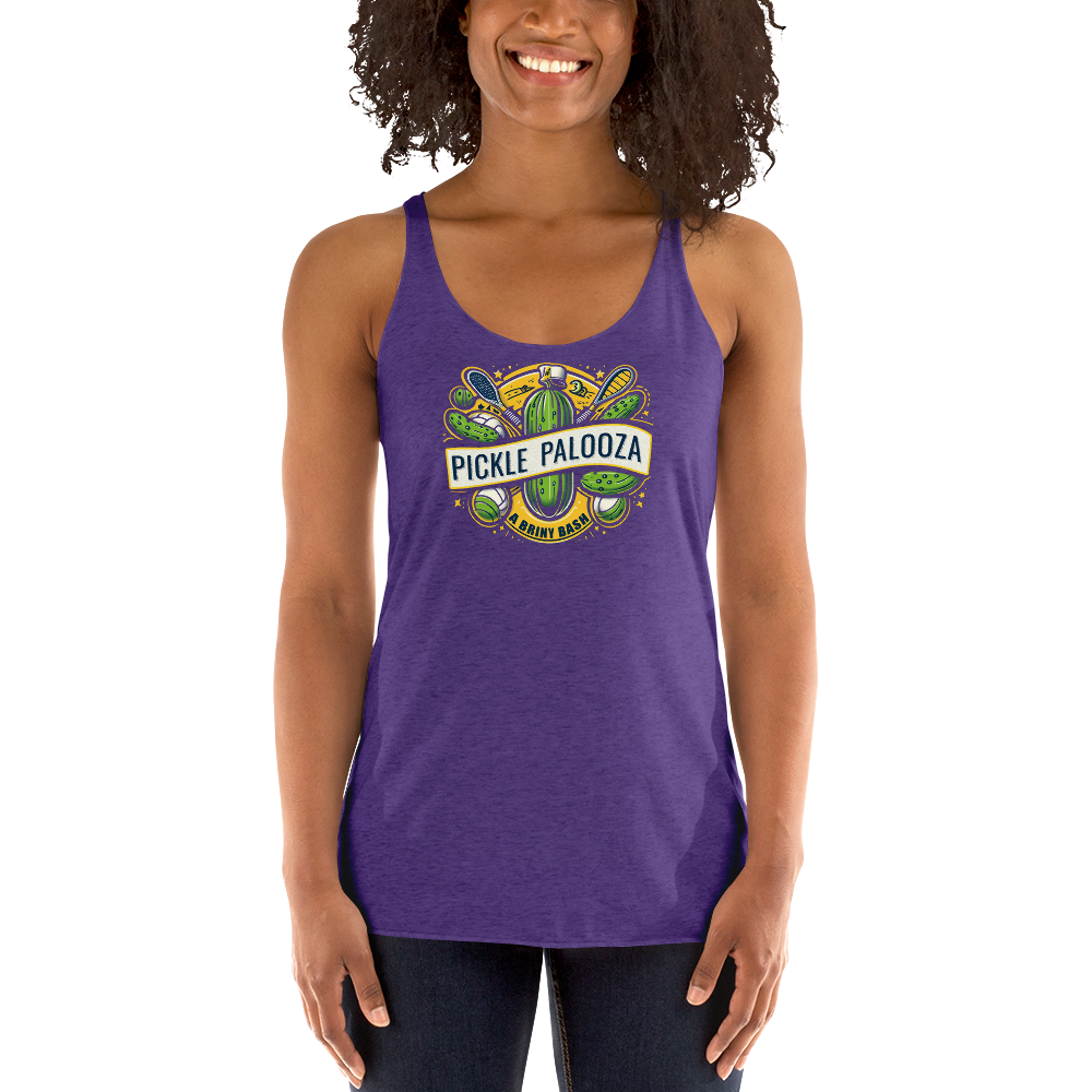 Pickle Palooza Women's Racerback Tank