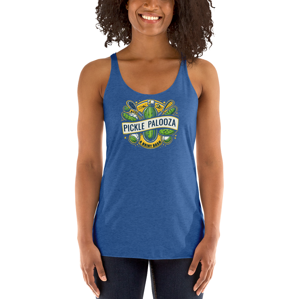 Pickle Palooza Women's Racerback Tank