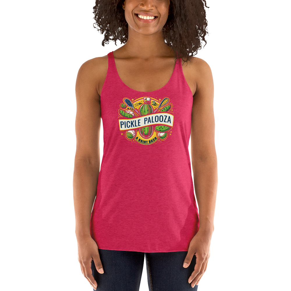 Pickle Palooza Women's Racerback Tank