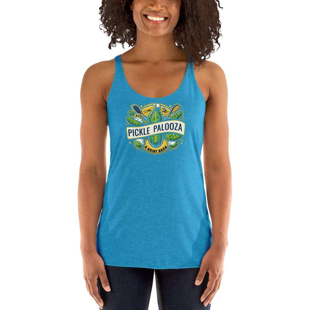 Pickle Palooza Women's Racerback Tank